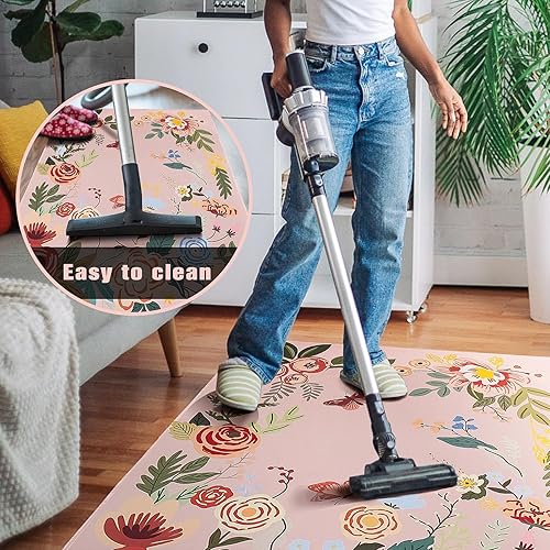 Miniatura 5 de Tapete para silla de oficina para suelo de madera dura, 36 x 48 pulgadas, alfombras de oficina para sillas rodantes de videojuegos, silla de