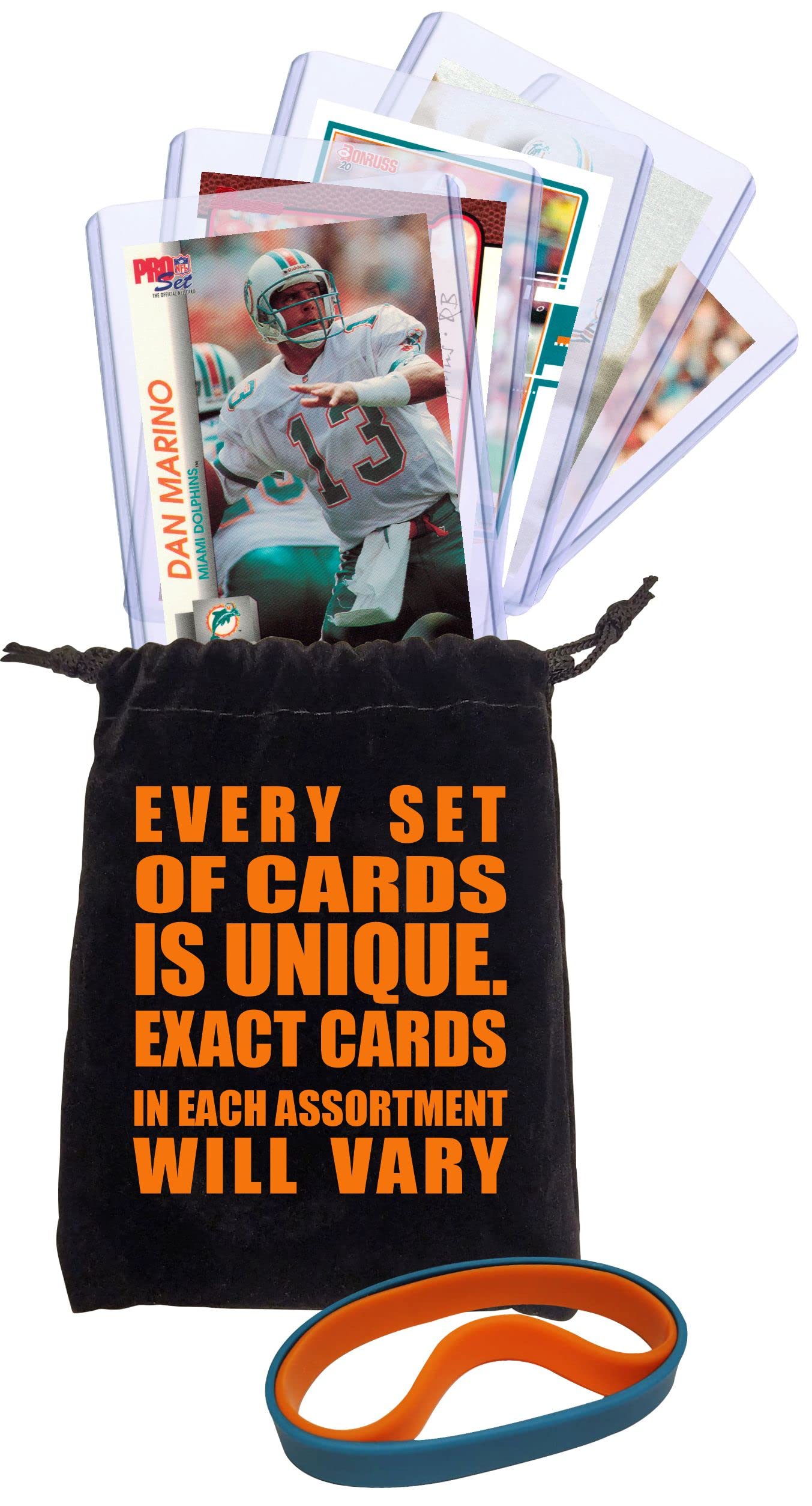 Amazon.com: Dan Marino Football Cards (5) Assorted Bundle - Miami