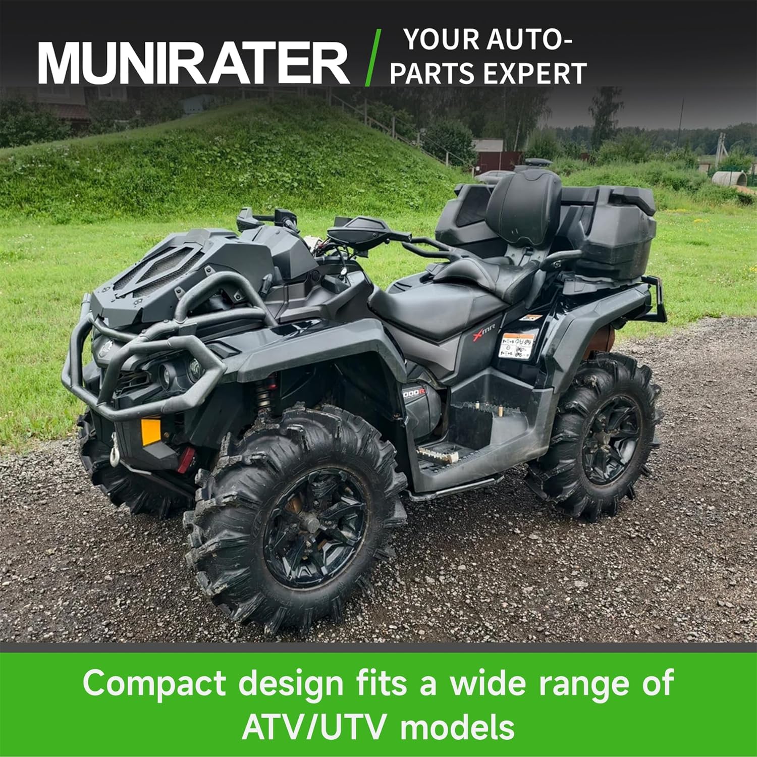 munirater Front Differential Drive Shaft 705400913 705401032 Replacement for Outlander 1000 1000R 4X4 6X6 2012-2019