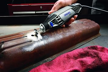 Dremel 428 Carbon Steel Brush, Rust Removal in Metal, 19 mm