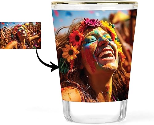 Custom Shot Glasses - Customized Shot Glass - Picture Shot Glasses - Wedding Shot Glass - Personalized Shot Glasses - Birthday Shot Glass
