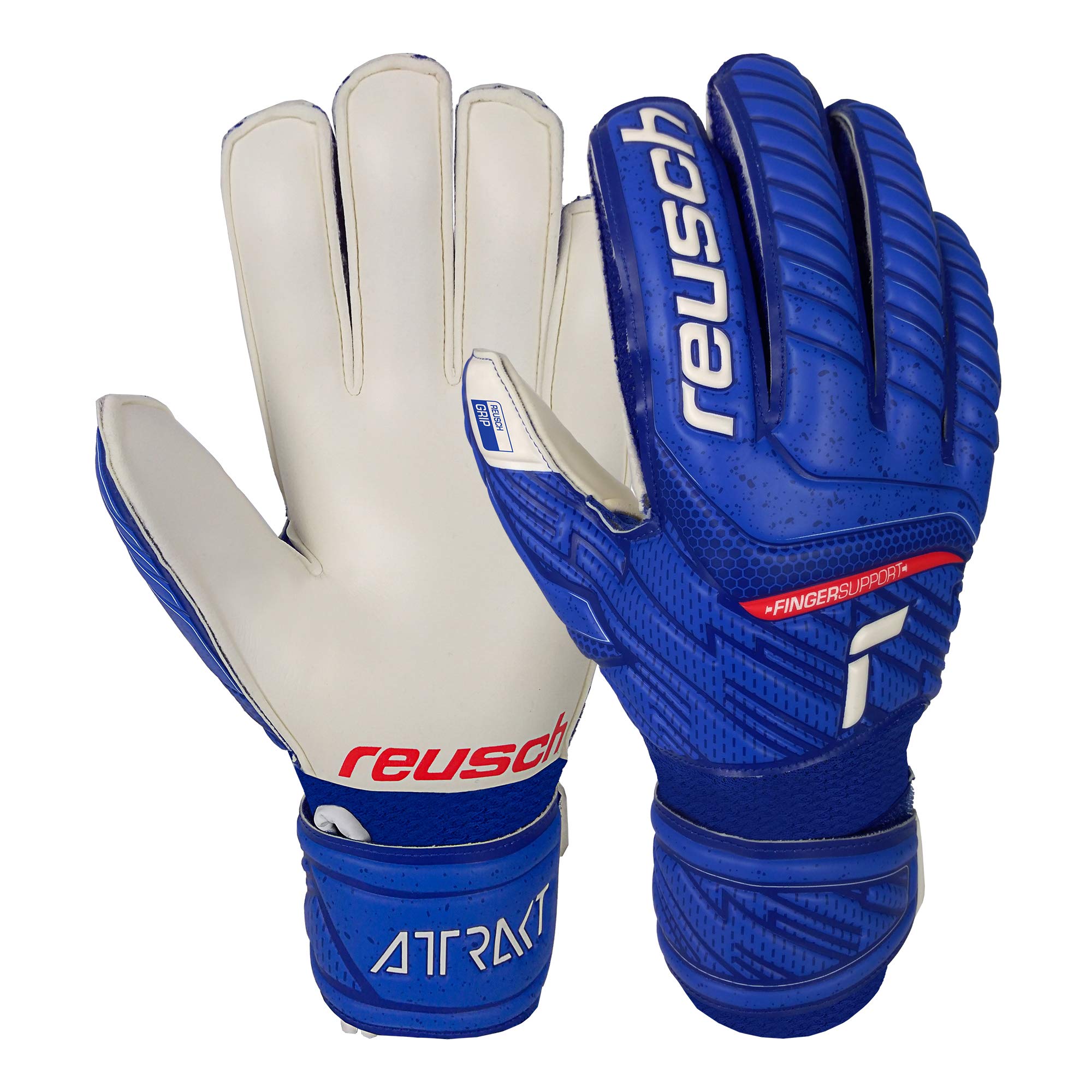 Reusch Attrakt Grip Finger Support Junior Torwarthandschuhe