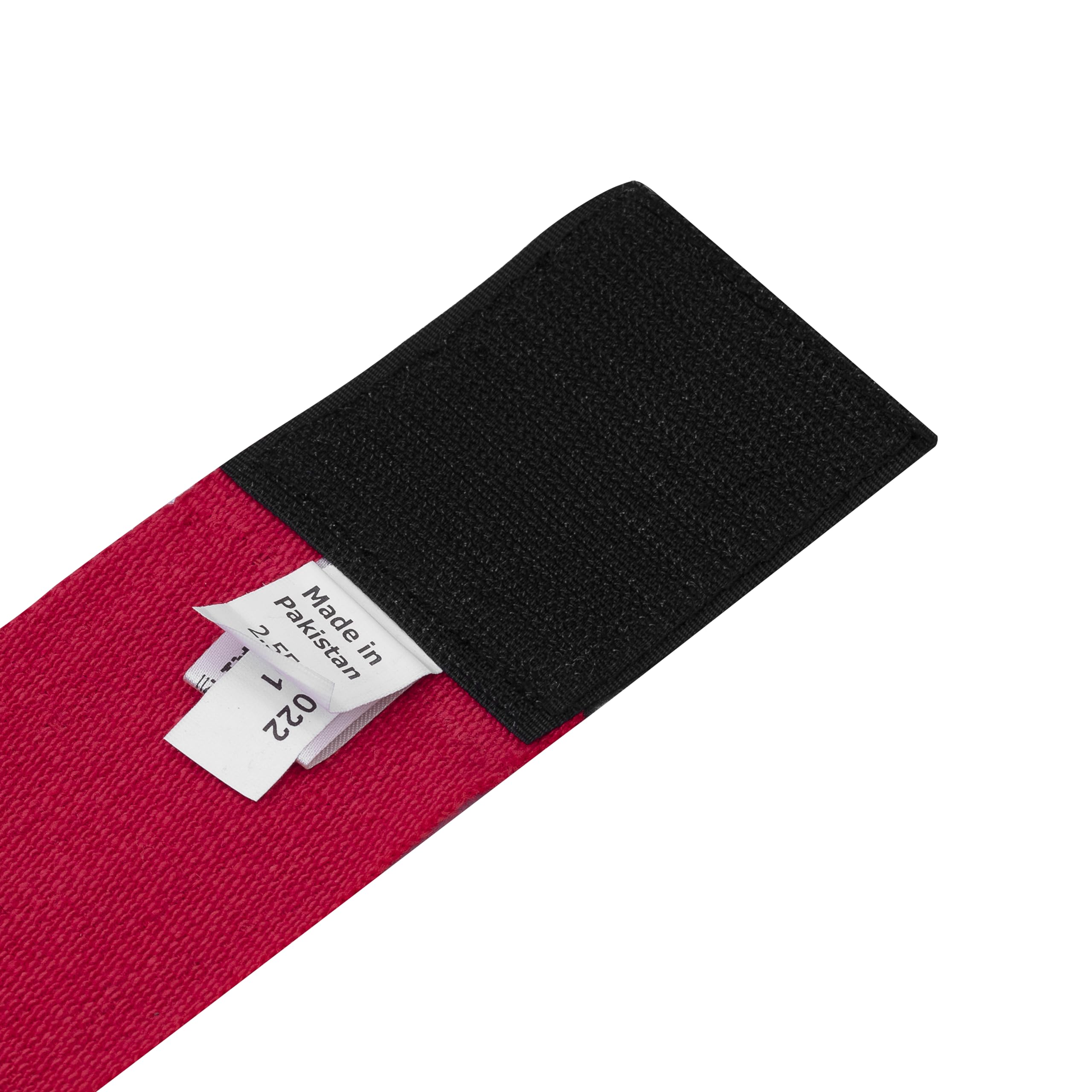Adidas IBA - Tutore da Boxe per Polso, 5 x 4,5 m, Colore: Rosso