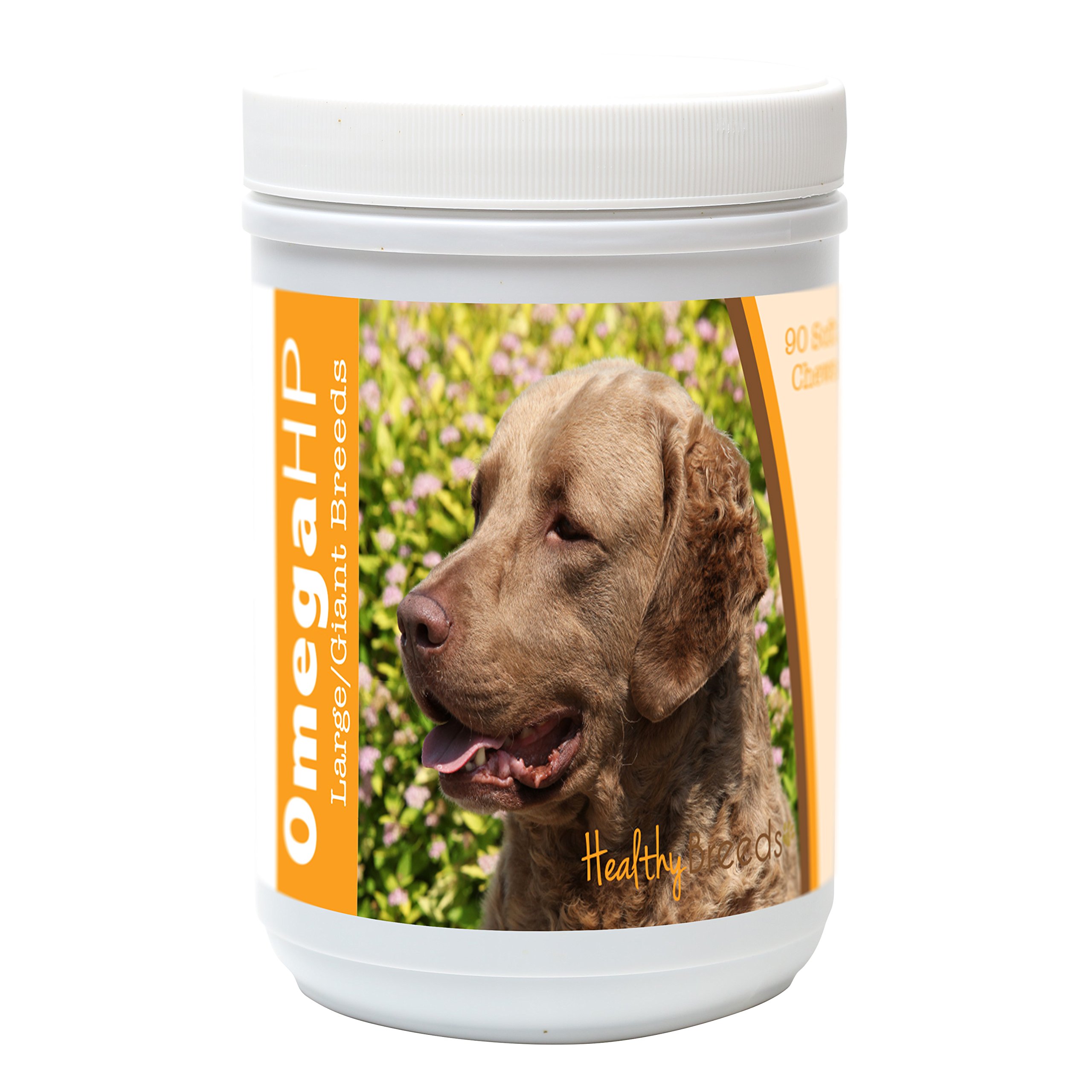 Healthy Breeds Chesapeake Bay Retriever Omega HP Fatty Acid Skin and Coat Support Soft Chews 90 Count