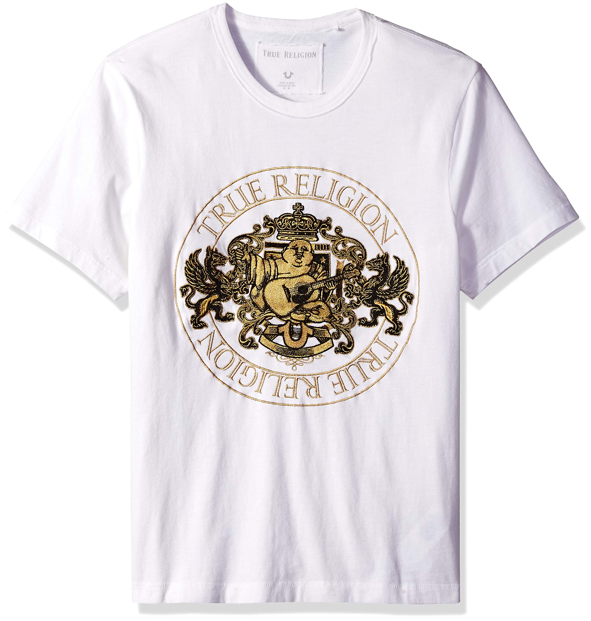 Men's Buddha Crest Short Sleeve Crew Neck Tee