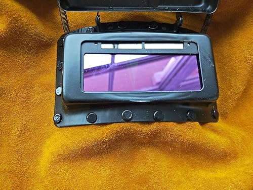 Solar Auto oscurecimiento filtro lente soldador cuero capucha soldadura casco máscara nuevo