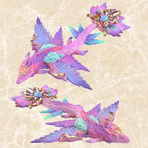 Miniatura 6 de Magical Sky Dragon - Molde de silicona de resina epoxi 3D para manualidades de azúcar de fondant, decoración de pasteles, arcilla polimérica, yeso