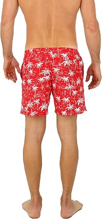 UZZI Men's Swim Shorts Dry Fast Microfiber Trunks Surf