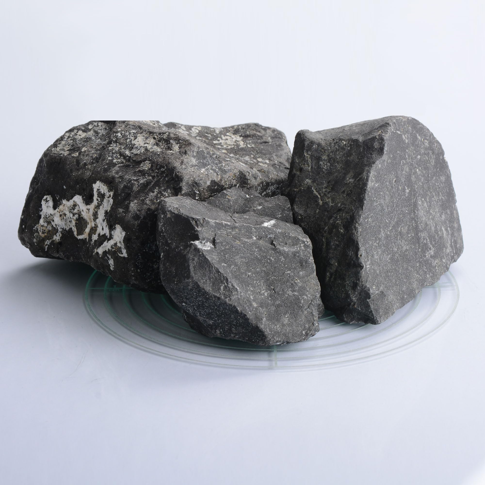 Schicker Mineral Basalt Gabionensteine anthrazit 25 kg, Bruchsteine, Steine für Gabionen, Gabionenfüllung für Gabionenzäune, Steinkörbe (60-120)