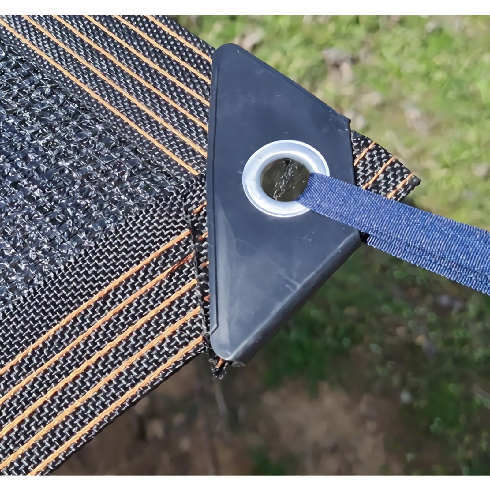 Vela Ombreggiante Rettangolare 7x7m Tenda A Vela Protezione UV 80-95%, Rete Ombreggiante Traspirante,Telo Parasole All'aperto Per Giardino, Patio, Pergola, Giardino,Cortile - 3