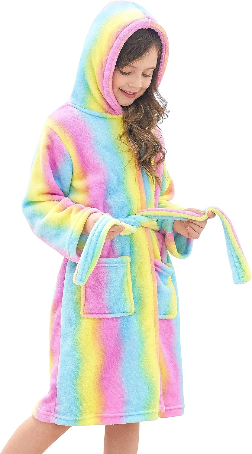 Kids rainbow robe Clearance