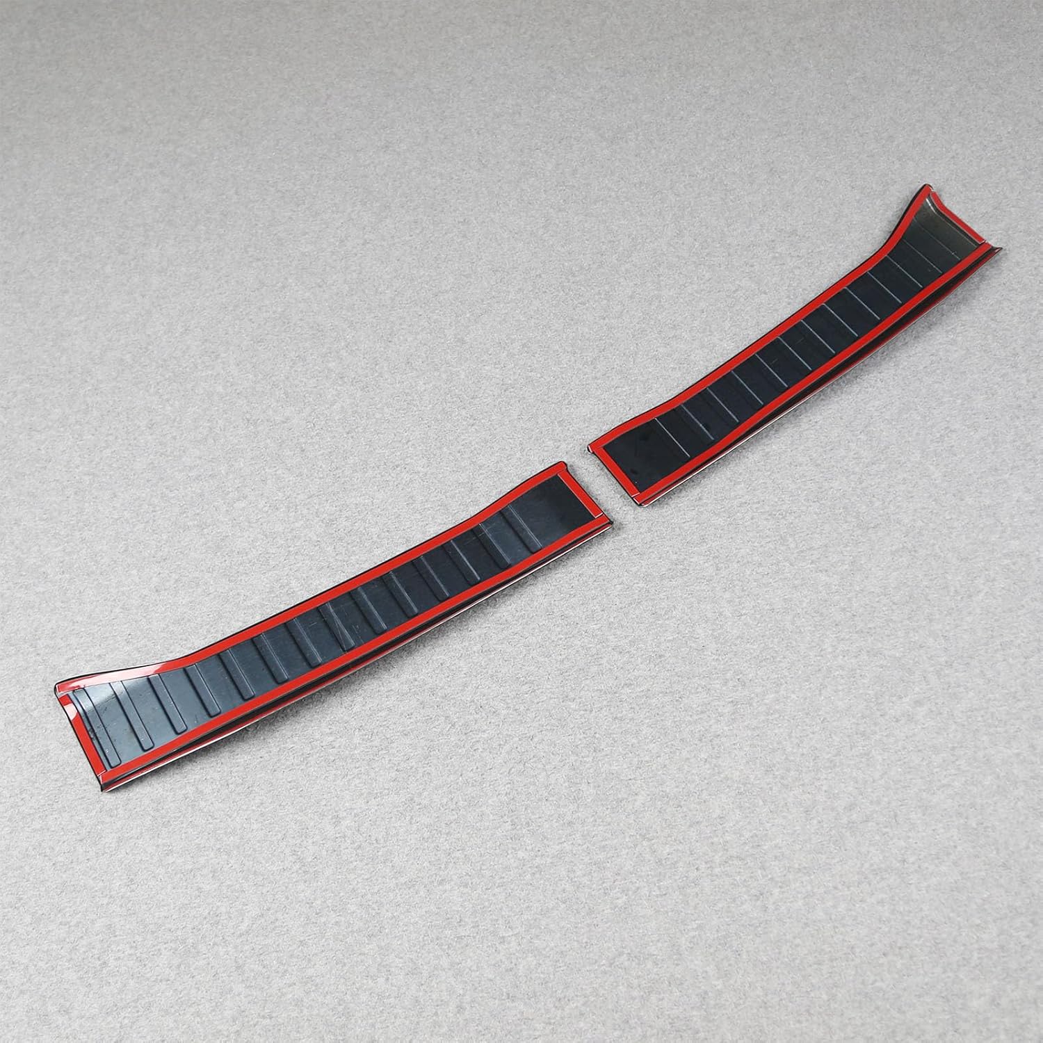 Beautost Fit for Toyota New RAV4 2026 Rear Interior Bumper Sill Plate Guard Cover Trim (Carbon Fiber Black)