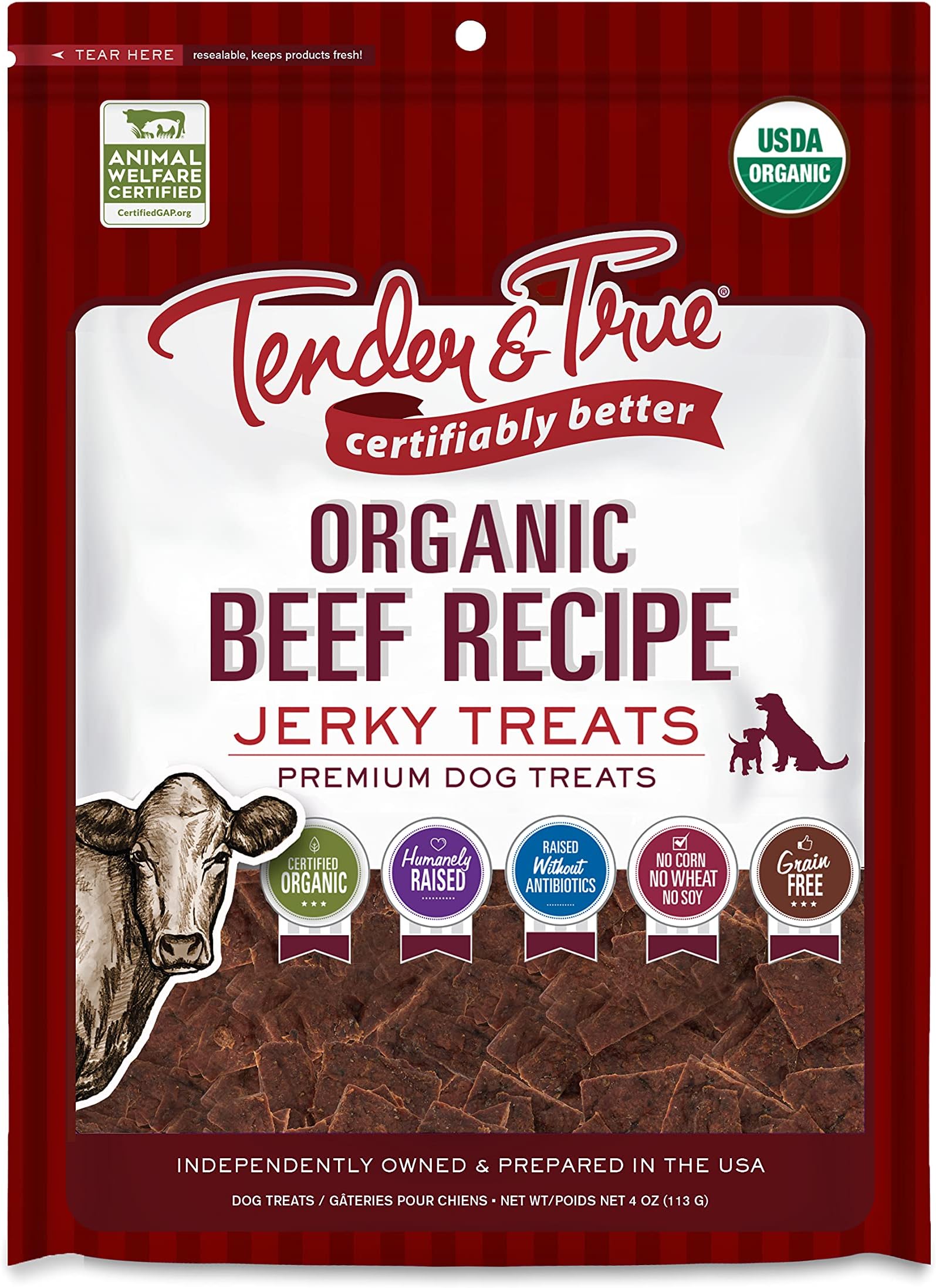 Organic Beef Jerky Treats