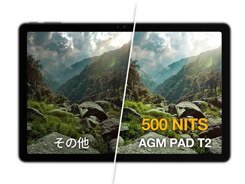 Amazon.co.jp: AGM PAD T2 11 インチ Android 14 タブレット MTK G85 4