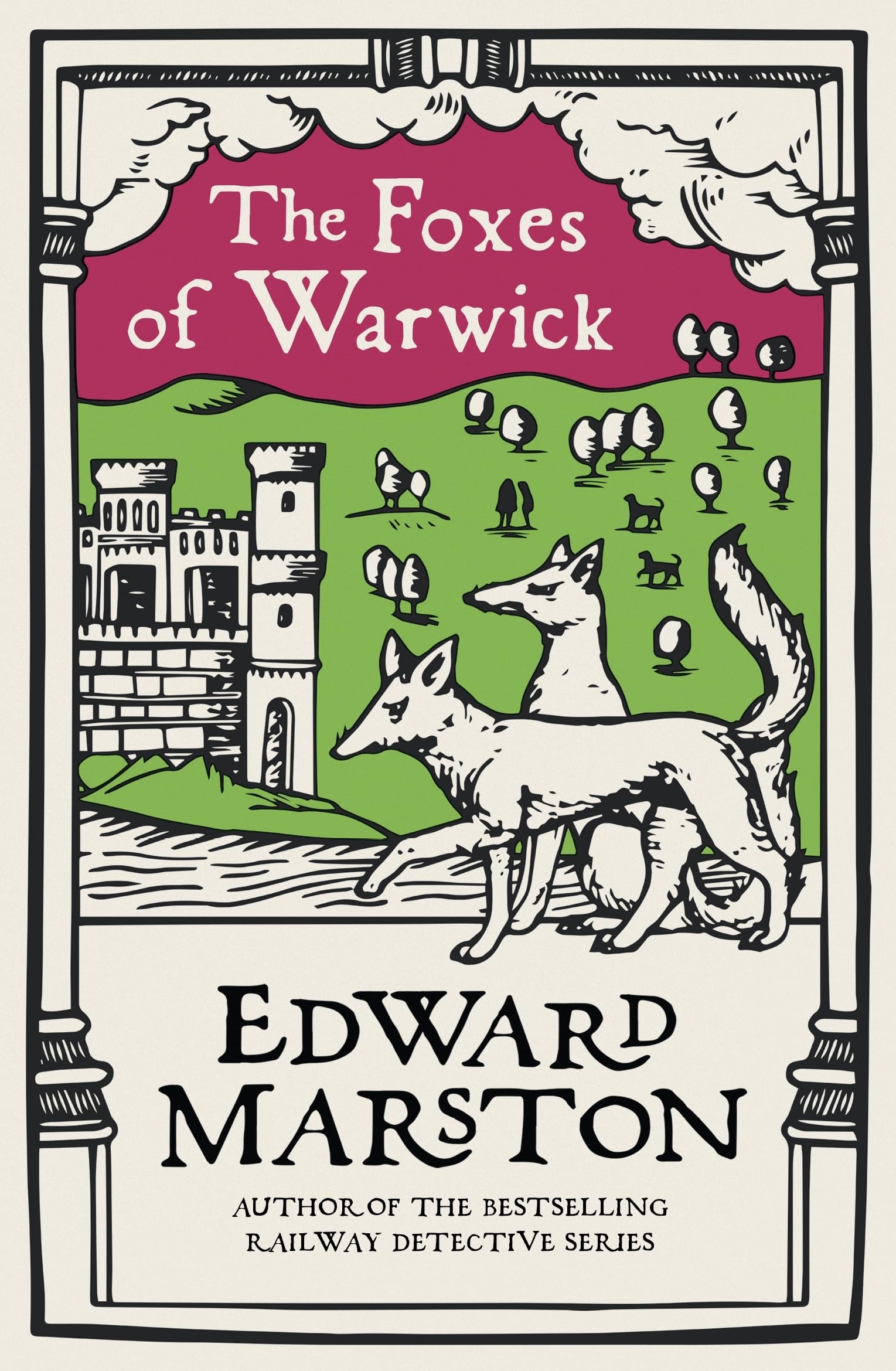 The Foxes of Warwick by Edward Marston (Paperback Book)