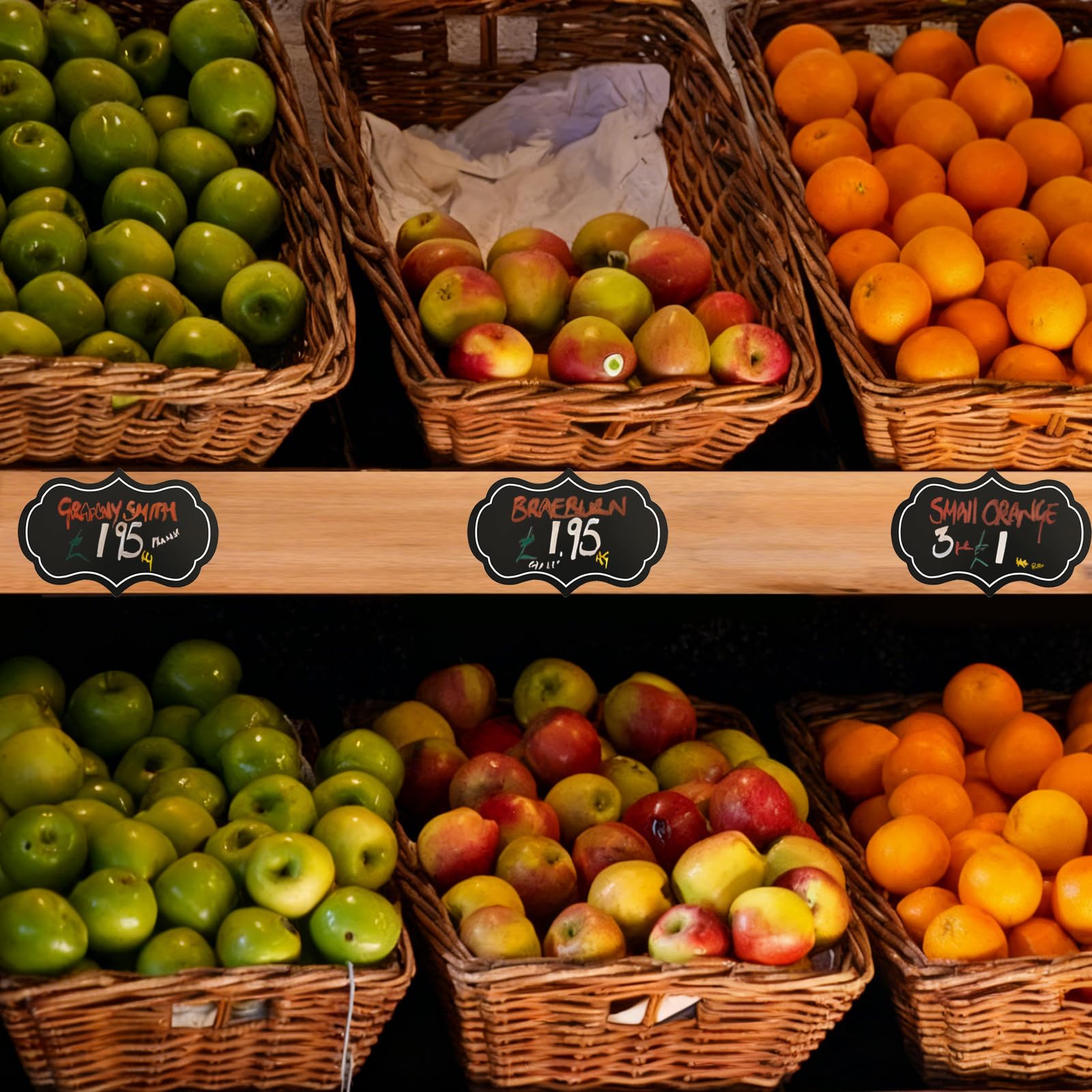56 pezzi di cartelli per buffet, bandierine da scrivere, cartelli per buffet, per tutti i tipi di eventi, festa, torte, decorazioni per alimenti, buffet, indicatori per formaggi, cartellini dei prezzi