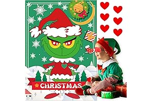 Pin The Heart Christmas Crafts Games for Kids Families