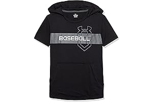 Boys' Baseball Short Sleeve Hoodie: The Perfect Companion for Young Sports Enthusiasts