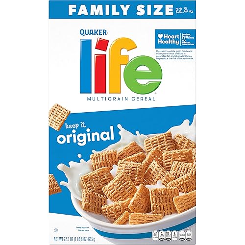 Miniatura 2 de Quaker Life Original Cereal, caja de 22.3 onzas