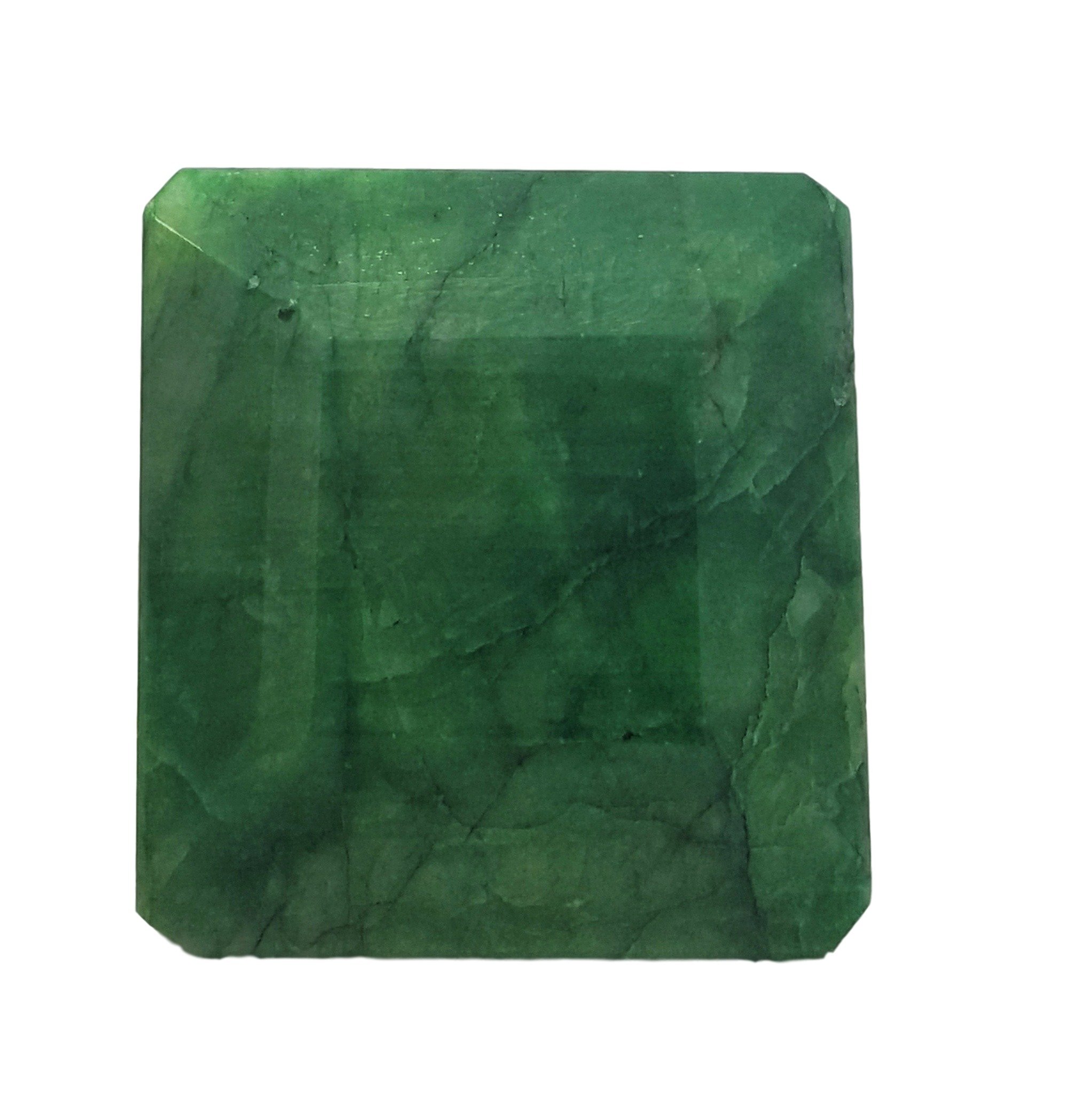 NATURAL GREEN EMERALD GEMSTONE CERTIFIED BIG 357 GRAMS 1785 CARATS