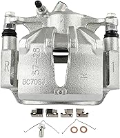 Vista 29 de SCITOO Pinza de freno delantera derecha (lado del pasajero) con soporte 19B1975 compatible con Lexus ES300 1999-2001, para Toyota Avalon 1998-2004