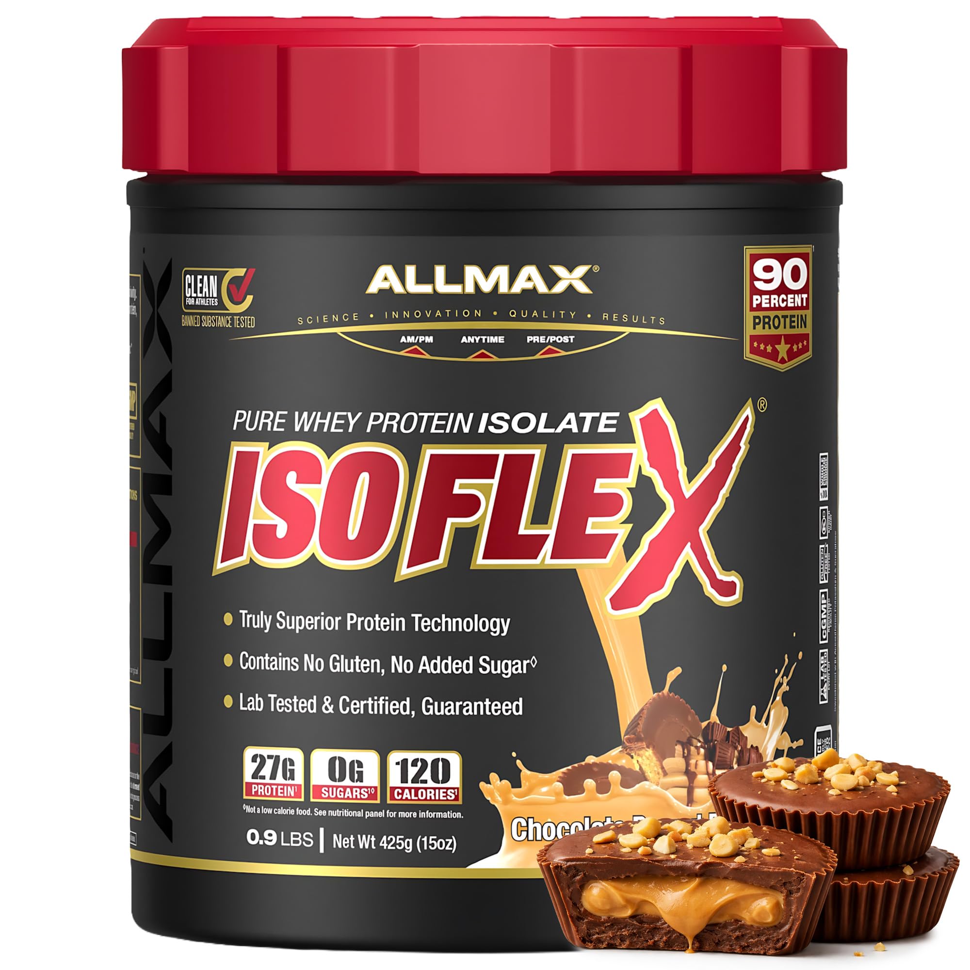 ALLMAX ISOFLEX Whey Protein Isolate, Vanilla, 2 lb — Amazon image 22