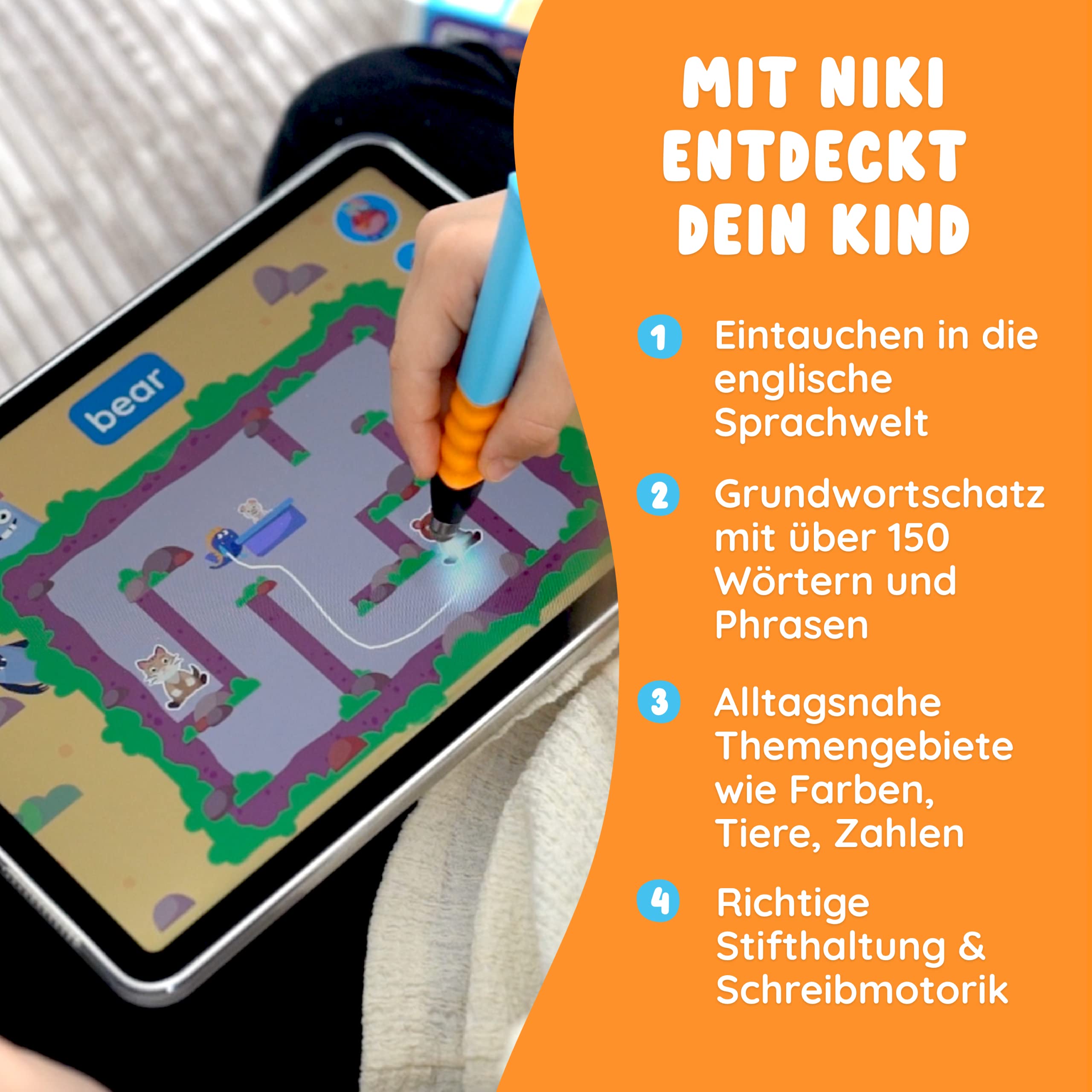 Edurino Figurine Oiseau Niki – Apprendre L'anglais Dès 4 Ans Avec Application – Jeu éducatif Numérique