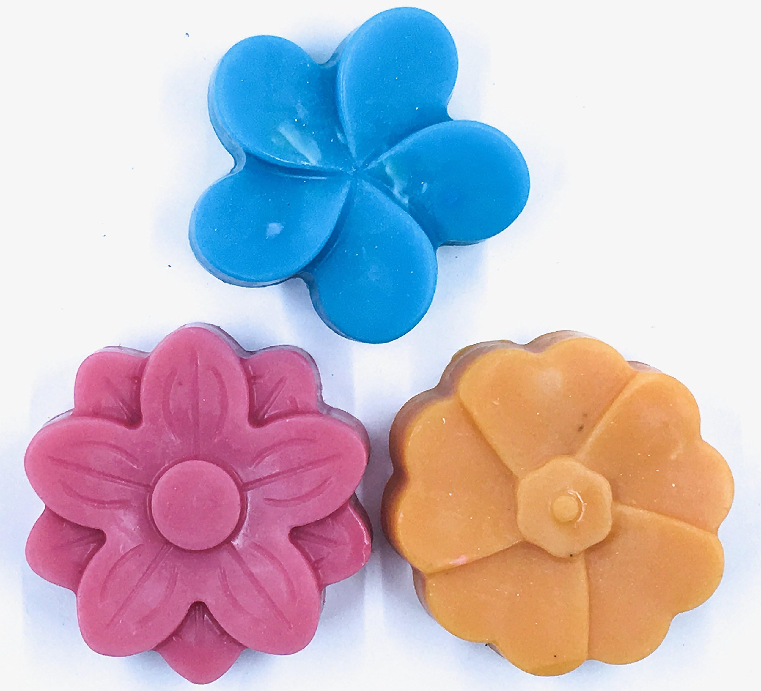 Detergent Free Scented Goat Milk Bath Soap 3 Pack Hydrangea, Forget Me Not, Water Lily & Jasmine