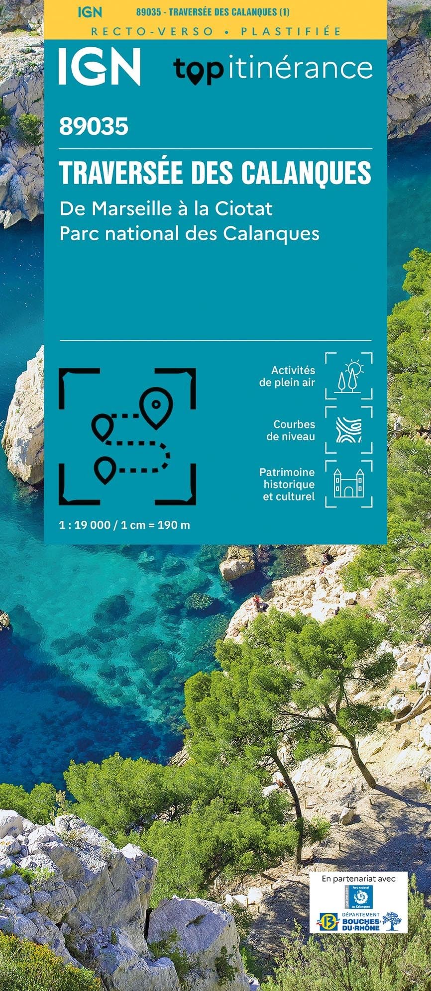 Calanques traversée - de Marseille à la Ciotat (89035): TRAVERSÉE DES CALANQUES - DE MARSEILLE À LA CIOTAT - PARC NATIONAL DES CALANQUES (TOP ITINERANCE)