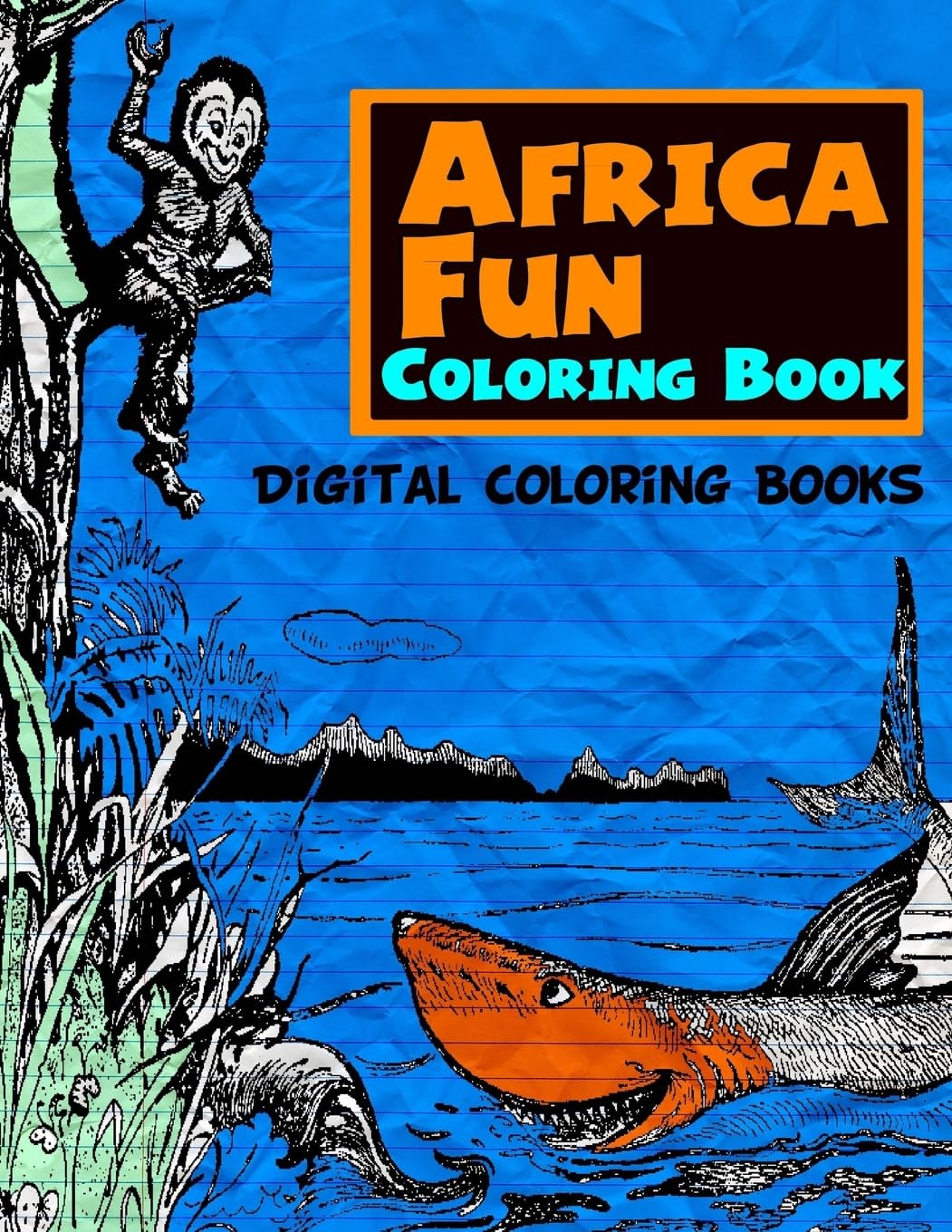 Africa Fun Coloring Book