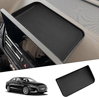 SHAOHAO Centre Console Storage Box for Audi A4 B9/A5 2023 2024 2025 & Q5 FY Sportback 2021-2025 10.1 Inch Centre Console Organiser Tray Interior Accessories Navigation Storage Compartment Audi A4 B9