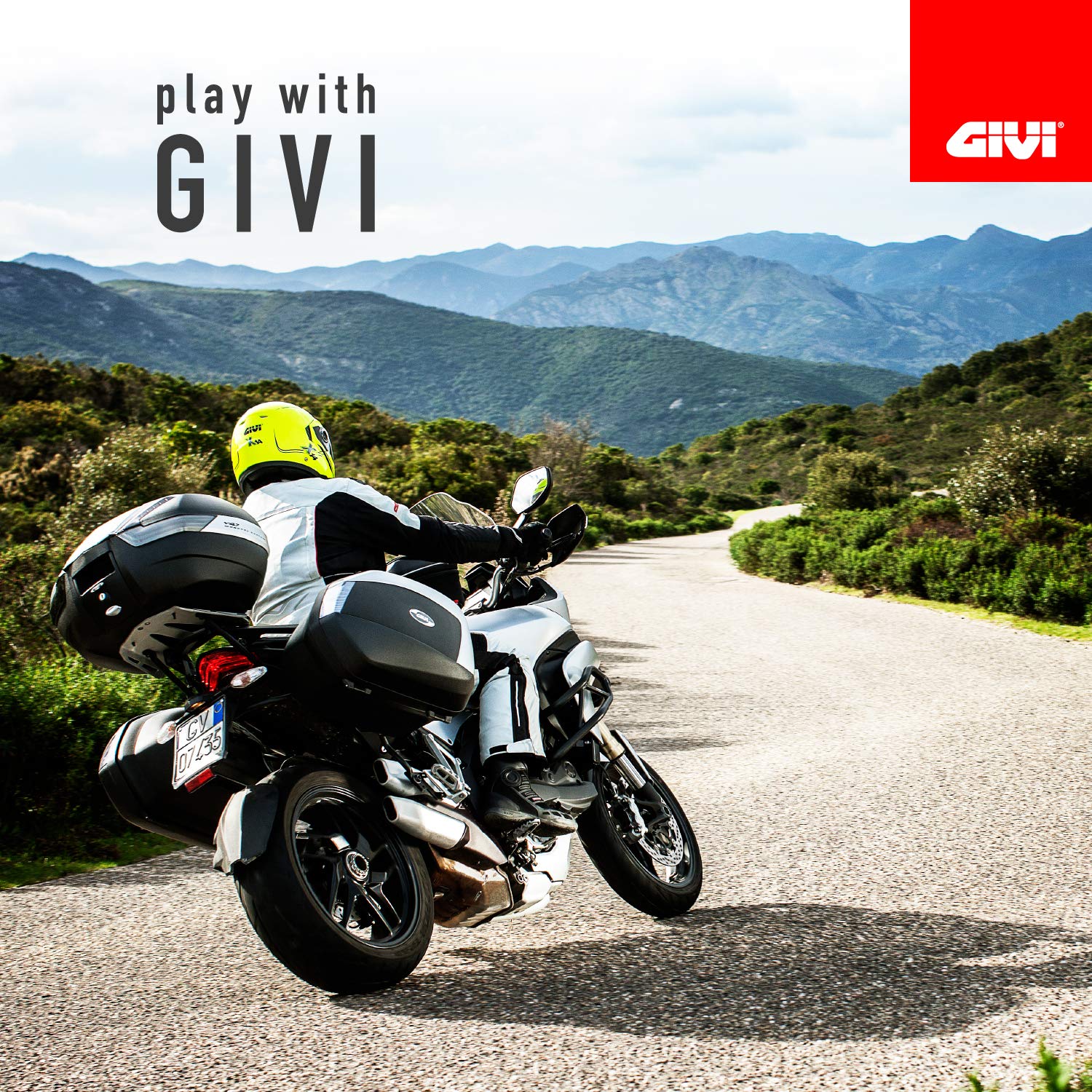 Amazon | GIVI(ジビ) バイク用 リアボックス モノロック 47L BLADE 
