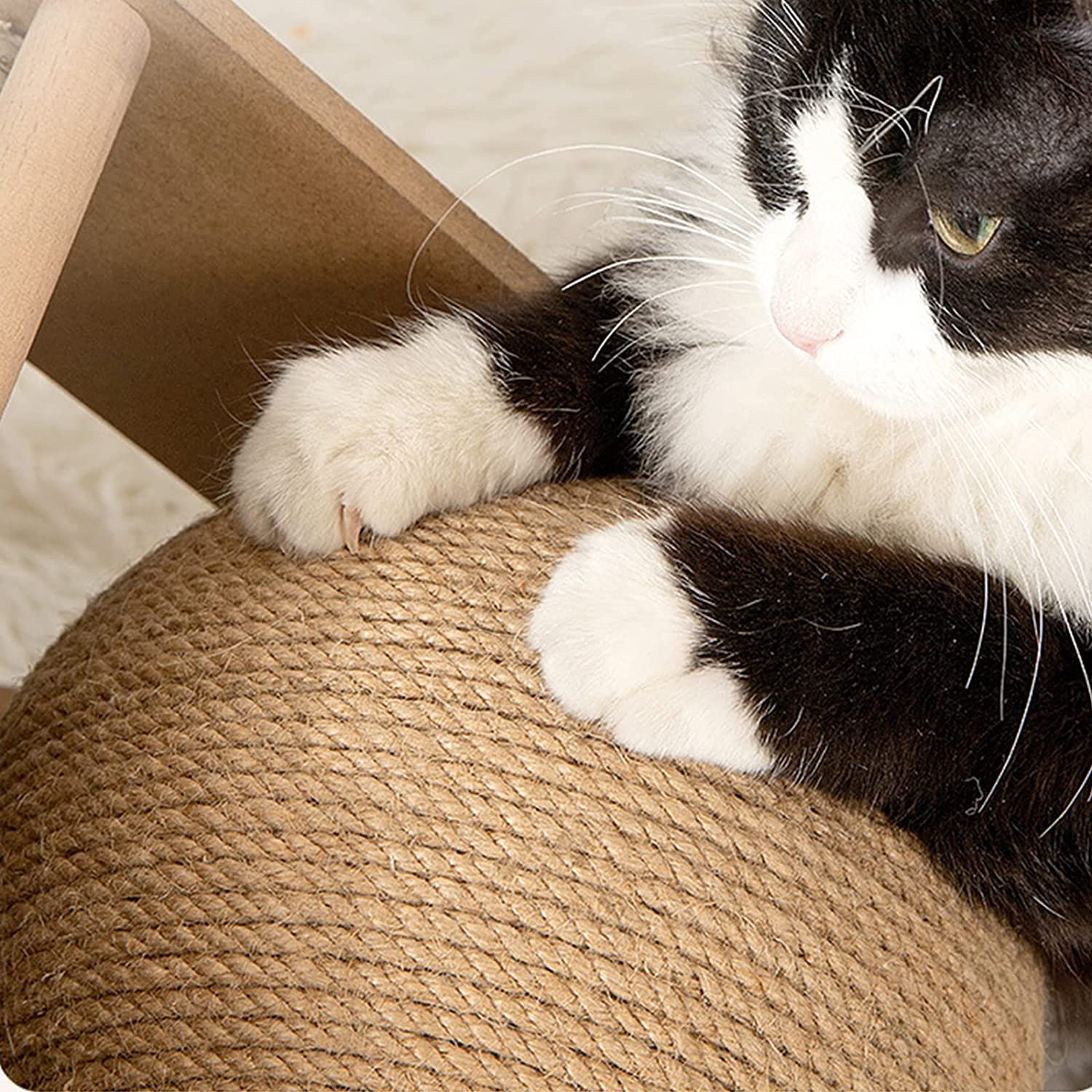 Rascadores para Gatos Almohadilla Para Rascar De Cartón Corrugado De Reciclaje Duradero Para Protección De Muebles, Cuenco Rascador Para Gatos, Juguete De Entrenamiento Para Gatos Afilador de uñas par