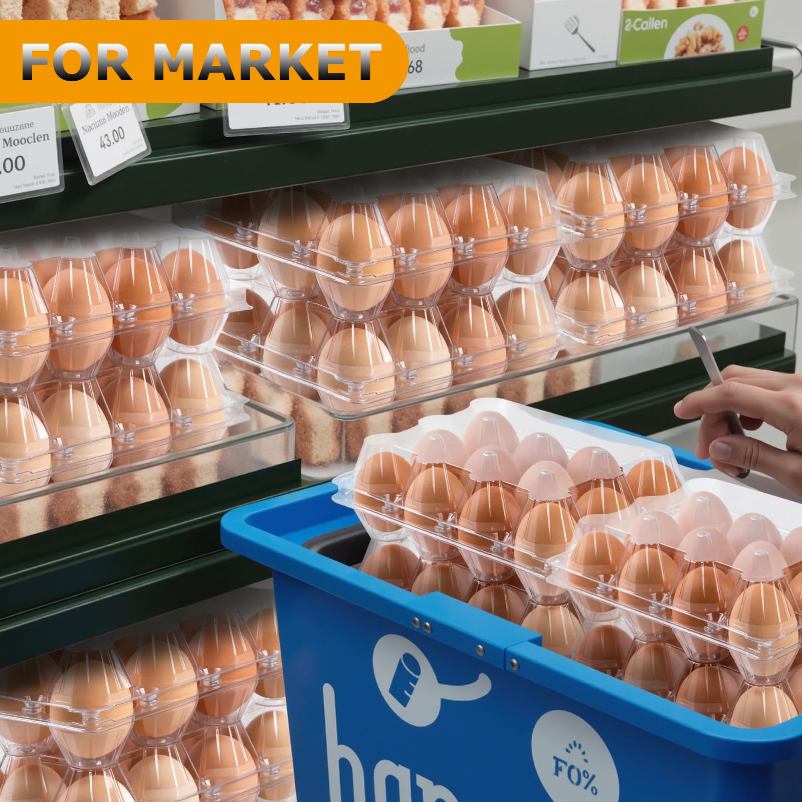 Plastic Egg Carton,Egg Cartons,Egg Cartons Cheap Bulk,Perfect Forfor - View #3