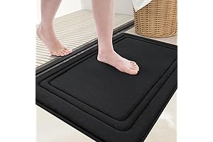 Ultra-Soft, Absorbent Memory Foam Bath Mat: The Ultimate in Bathroom Comfort