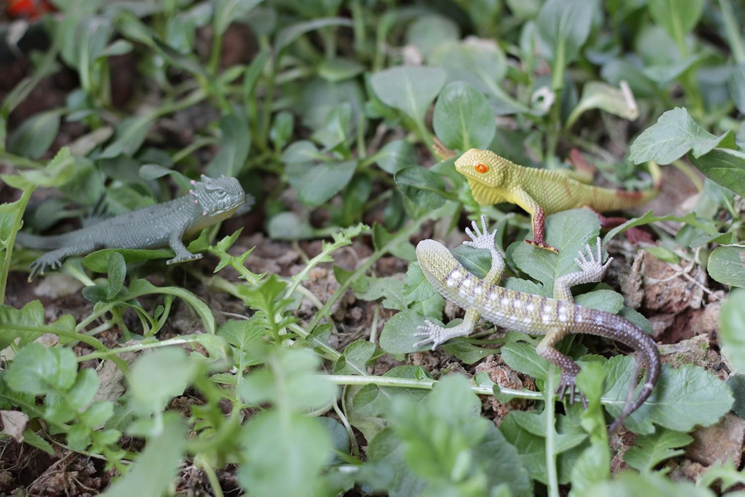realistic toy lizard