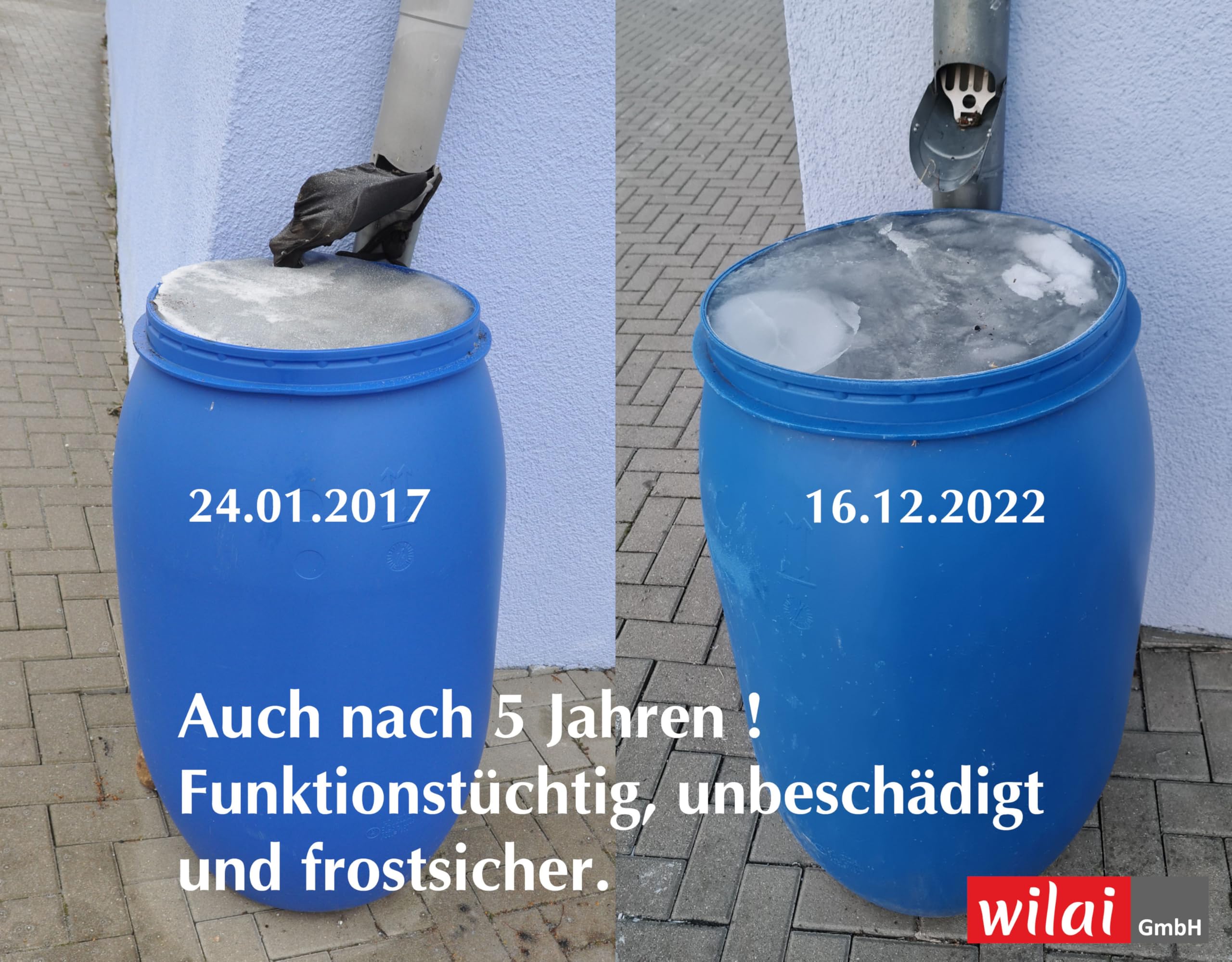 PE- Spannring Deckelfass 60 Liter mit UN-X Gefahrgutzulassung