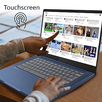 Lenovo IdeaPad Slim 3 Chromebook, 14″ FHD IPS Touchscreen