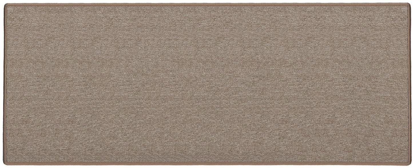 casa pura Teppich Läufer London - Meterware - Teppichläufer für Wohnzimmer, Flur, Küche - Flacher Schlingenflor (Beige - 100x200 cm)