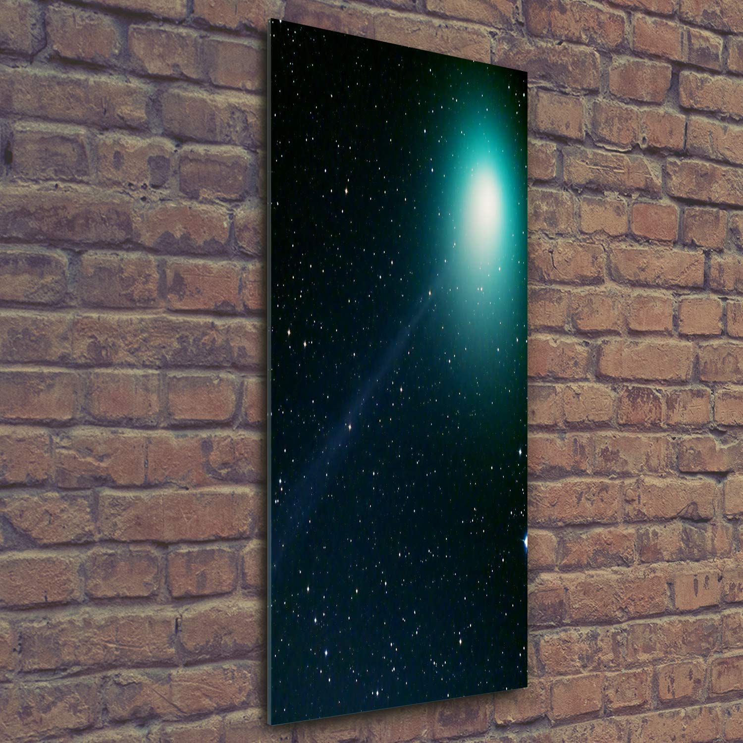 Tableau Sur Verre Trempé TULUP 100x50 Cm - Thème Galaxie Et Cosmos - Neuf Dans Son Emballage