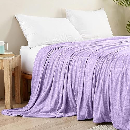 Miniatura 6 de LUXEAR Manta refrescante para personas que duermen con calor, sudores nocturnos, japonesa Q-Max 0.5 Arc-Chill Fibra de enfriamiento que mantiene a