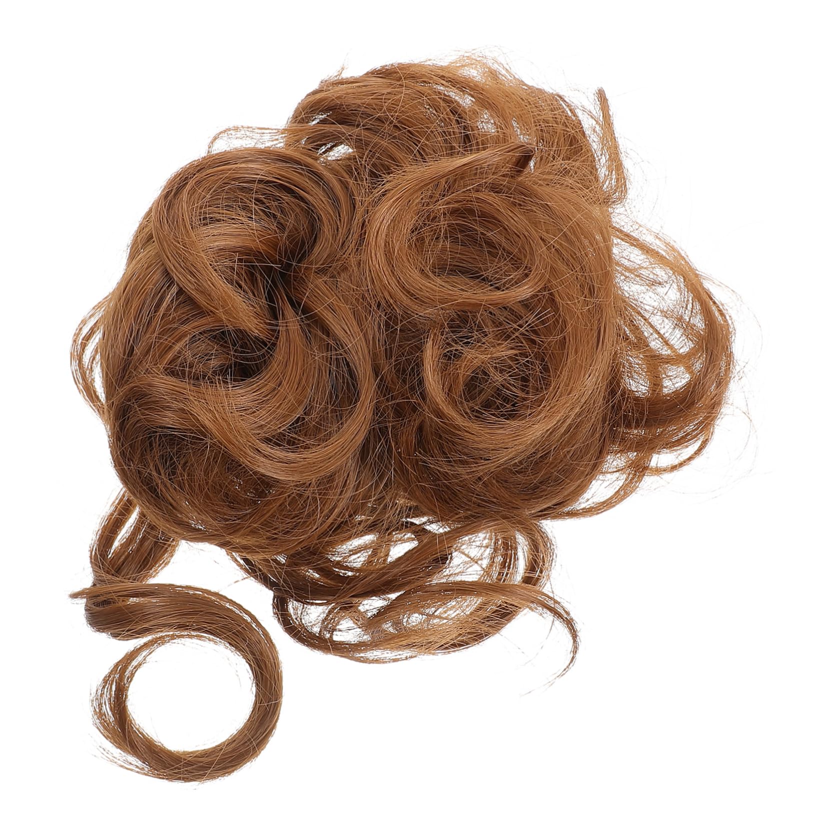 VICASKY Elegant Women's Bun Wig Claw Clip Ponytail Hair Cover Fluffy Hair Accessory