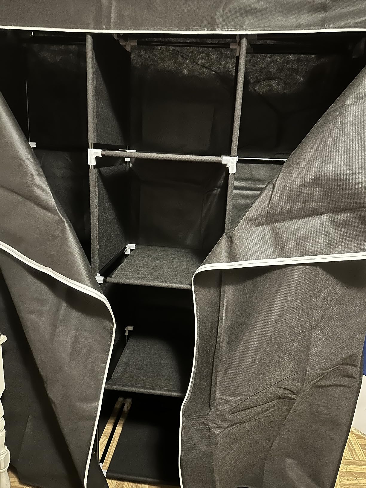 11/mo Finance YOUUD Portable Closet Wardrobe Storage Closet Clothes