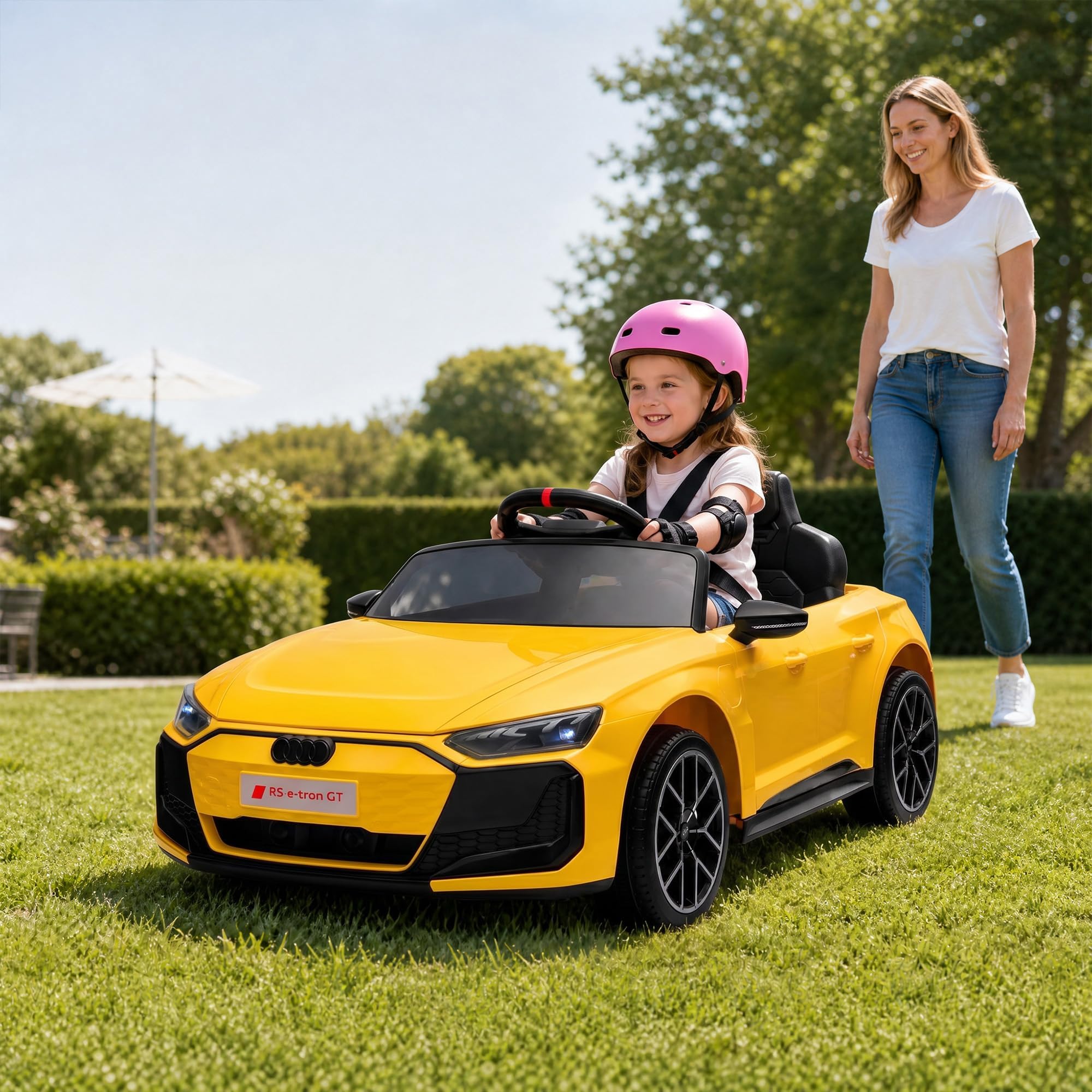 GarveeLife 12V Electric Kids Ride on Car, Electric Car for Kids