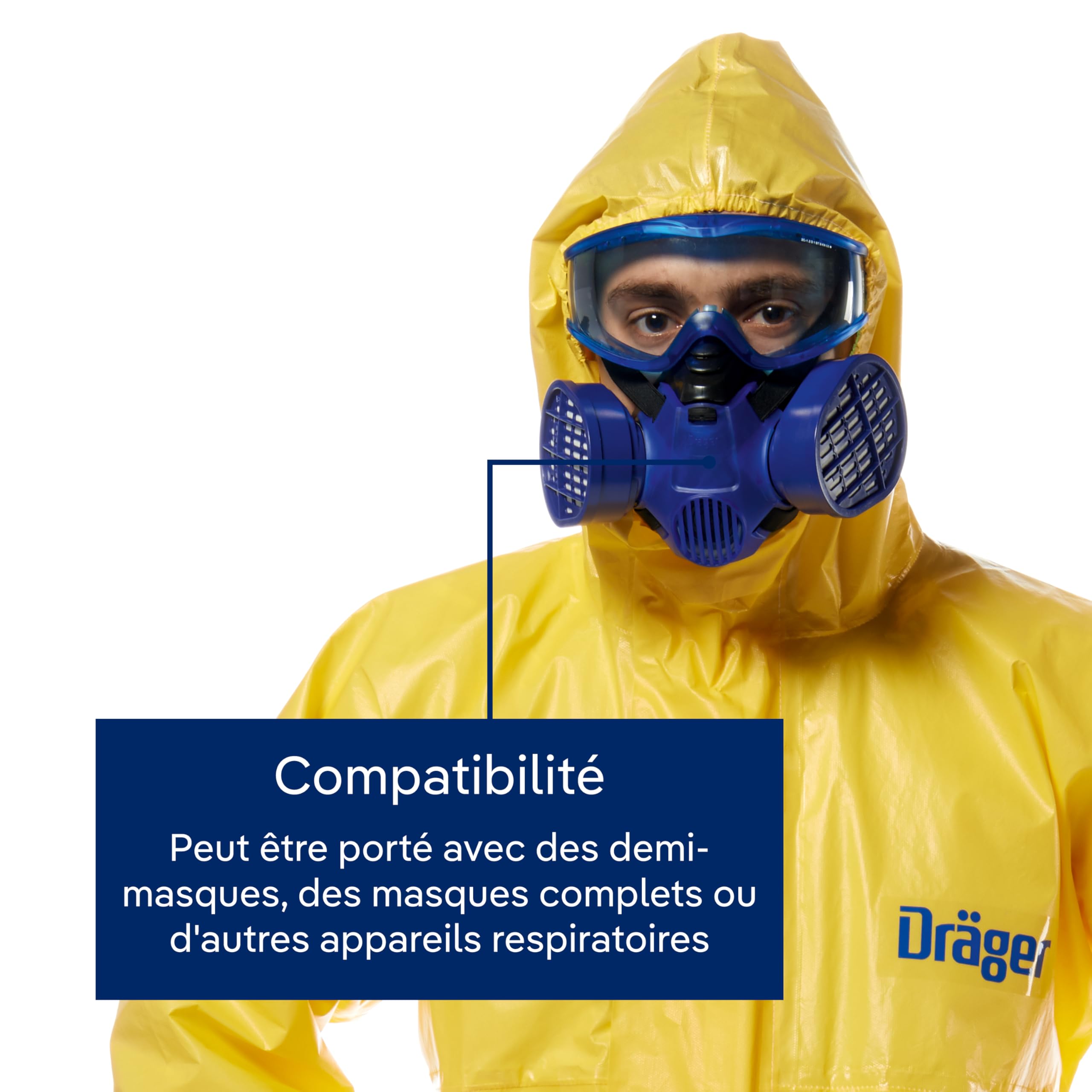 Dräger Ssc 4400 Cpm Combinaison de protection Mixte