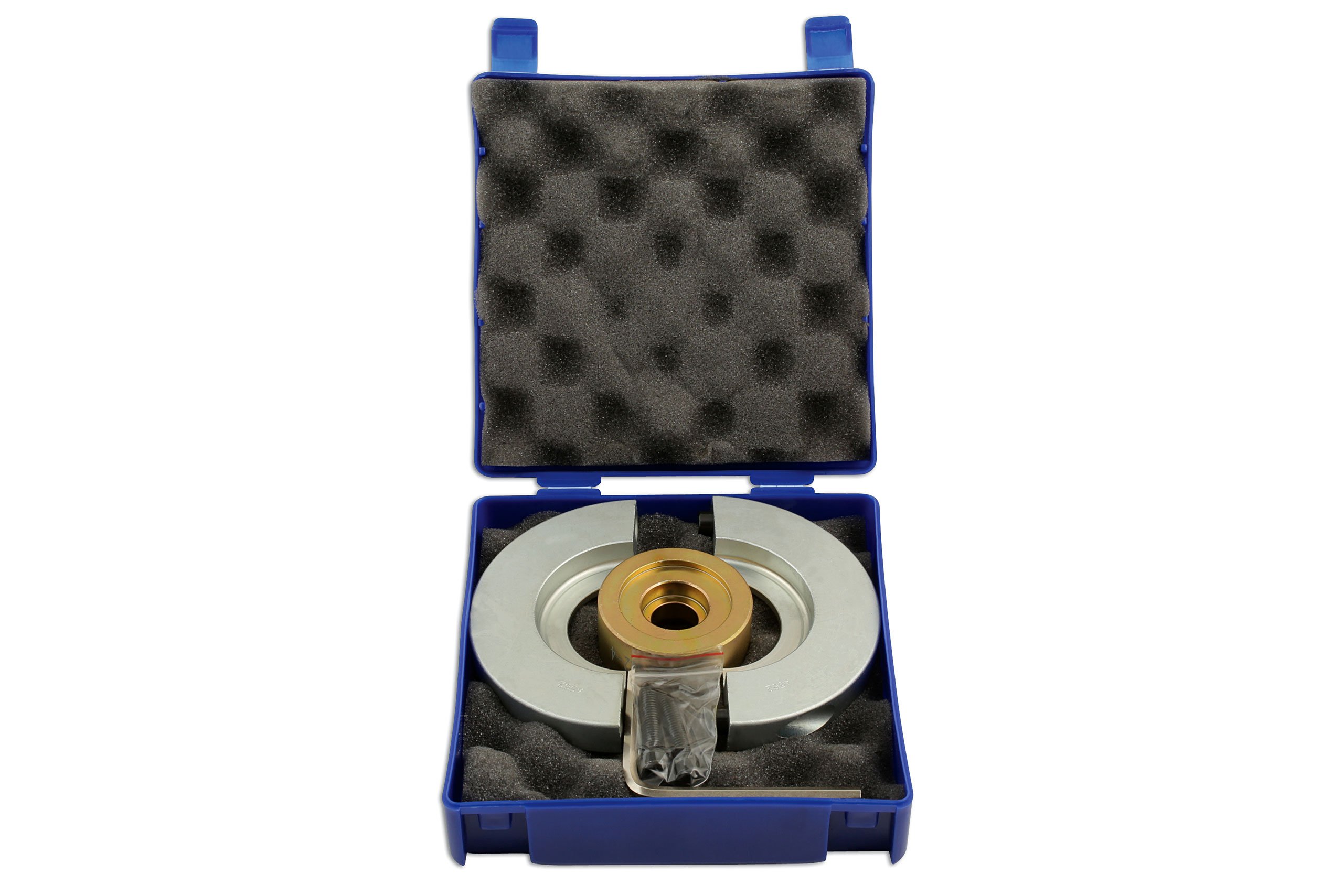 LASER 5937 Insertion Clamshell Bell Adapter Mounting Tool 62 mm Steel For Hubs