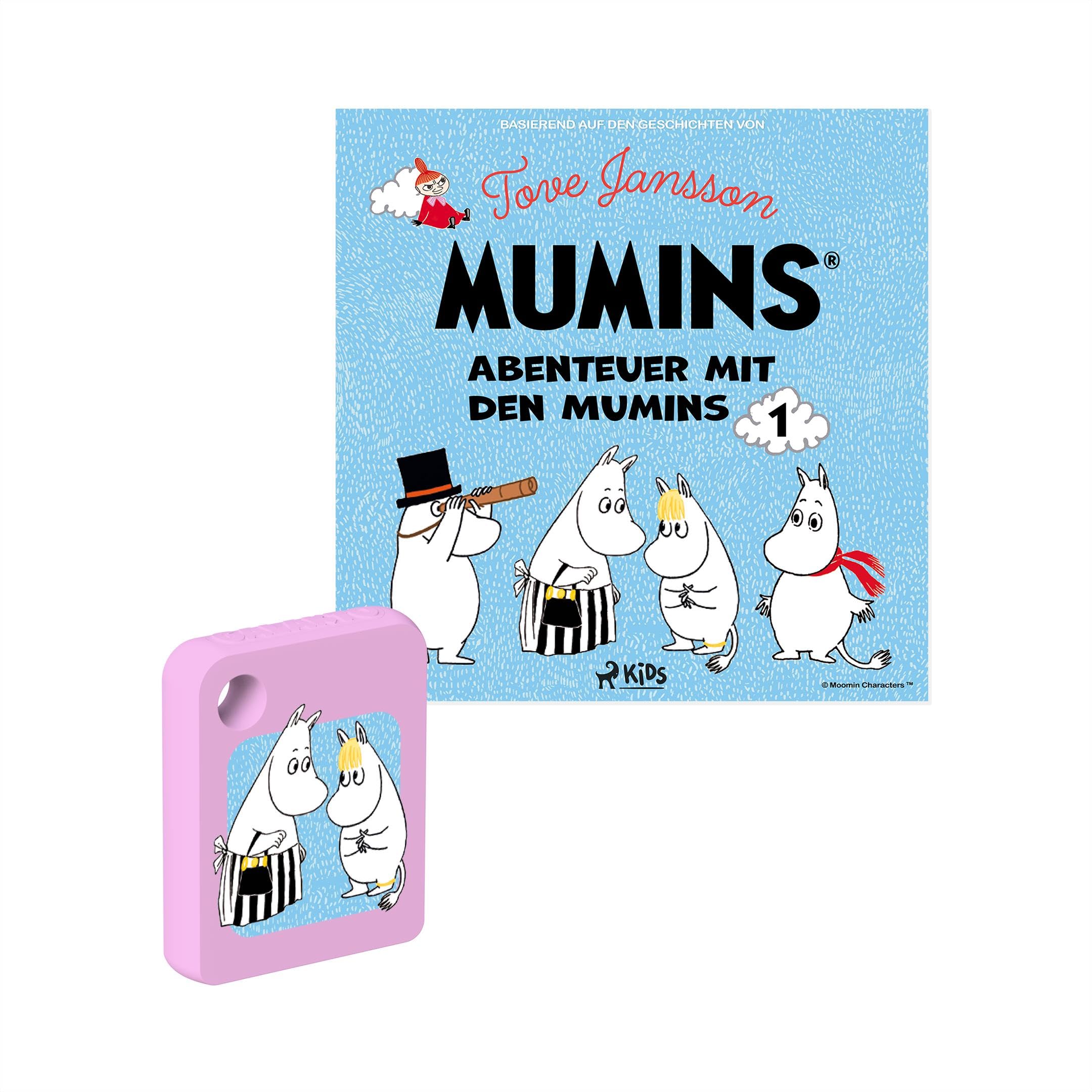 Galakto Audio Token: Moomins - Adventure with the Moomins (Volume 1), Audio Book for Children from 3 Years, Playing Time Approx. 47 Minutes