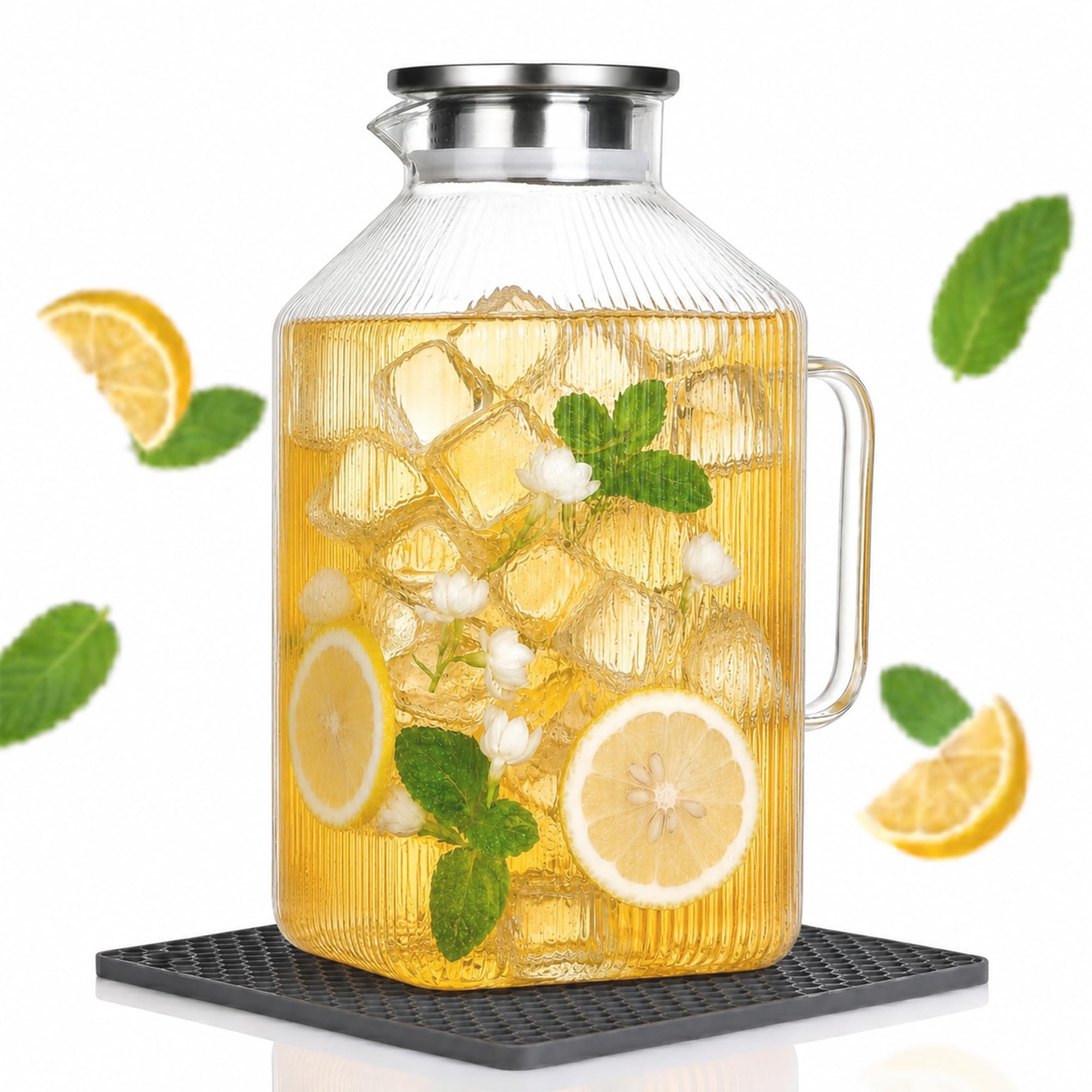 Photo 1 of Bacohay 1 Gallon Glass Pitcher