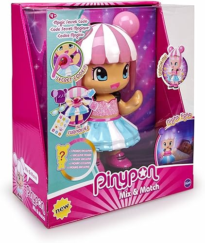 Miniatura 7 de Pinypon Magic Secret Code - Figura grande con sorpresas de 11.8in para niños y niñas de 4 a 8 años (Famosa 700015075)