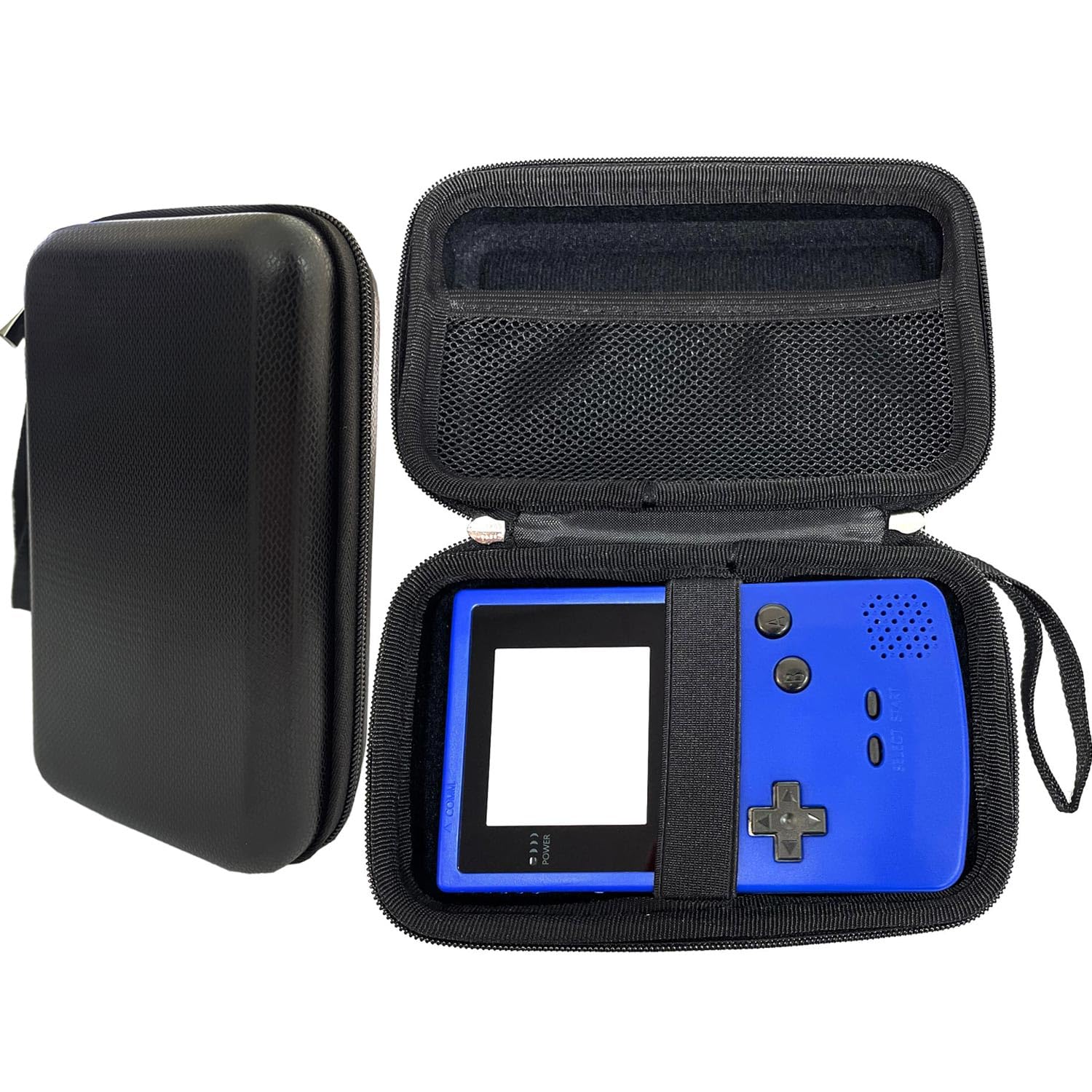 Custodia per Game boy Color, Rigida Borsa Protettive Portatile per GBC GBA GBP Console, Hard Disk Esterno 2.5'', Cavi e Accessori (nero)